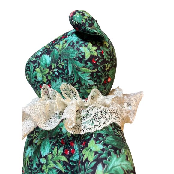 Homemade Stuffed Plush Teddy Bear Christmas Theme Pattern - Picture 8 of 11